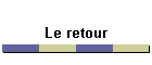 Le retour