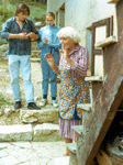 Etienne et Coroline avec Aline