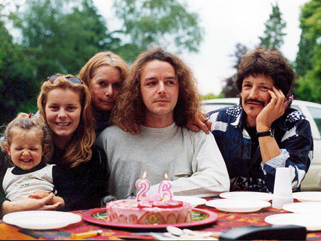 Les enfants communs : Ela, Caroline, Annie, Pierre-Franois, Philippe