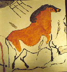 Cheval dor de Lascaux (rsidence Lac du Maine, Angers)