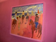 Sur la plage - Gauguin