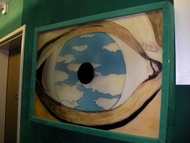 Le faux miroir - Magritte