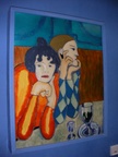Arlequin et sa compagne - Picasso