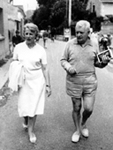 Papa et Maman en vacances à St Véran en 1960 